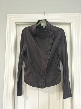 Jacket with Asymmetric Front